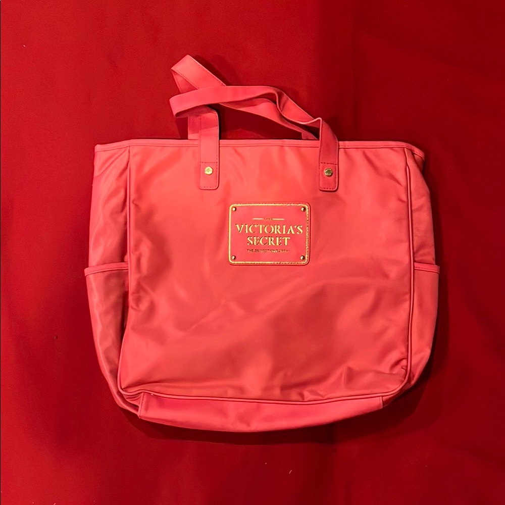 Victoria's Secret Pink Canvas Tote NWOT